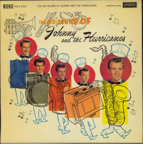 Johnny & The Hurricanes The Big Sound Of Johnny And The Hurricanes vinyl LP album (LP record) UK J&HLPTH808287