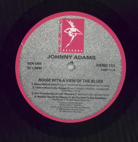 Johnny Adams Room With A View Of The Blues vinyl LP album (LP record) UK 7JALPRO593983