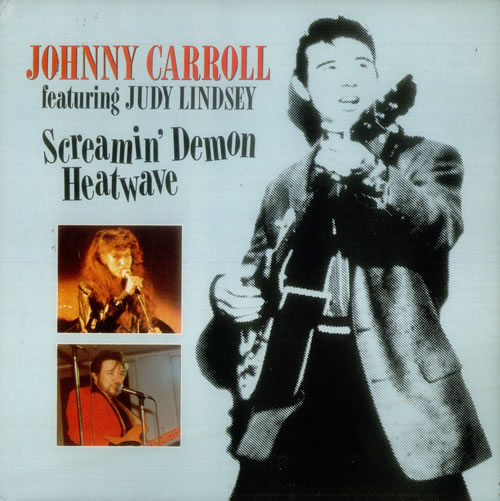 Johnny Carroll Screamin' Demon Heatwave vinyl LP album (LP record) UK J7ILPSC548259