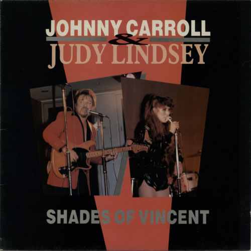 Johnny Carroll Shades Of Vincent vinyl LP album (LP record) UK J7ILPSH614346