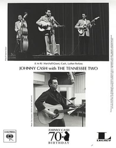 Johnny Cash 70th Birthday media press pack US JCSPPTH313349