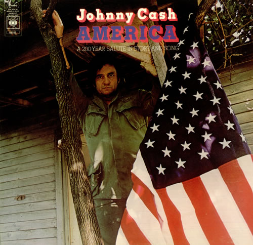 Johnny Cash America vinyl LP album (LP record) UK JCSLPAM457222