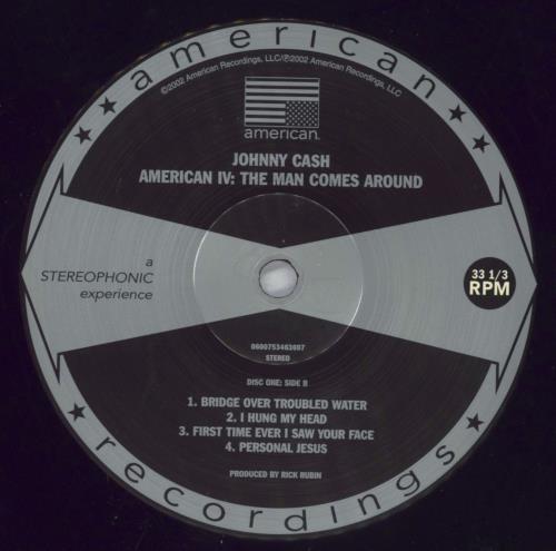 Johnny Cash American IV: The Man Comes Around - 180gm 2-LP vinyl record set (Double LP Album) UK JCS2LAM827589