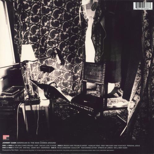 Johnny Cash American IV: The Man Comes Around - 180gm 2-LP vinyl record set (Double LP Album) UK JCS2LAM827589