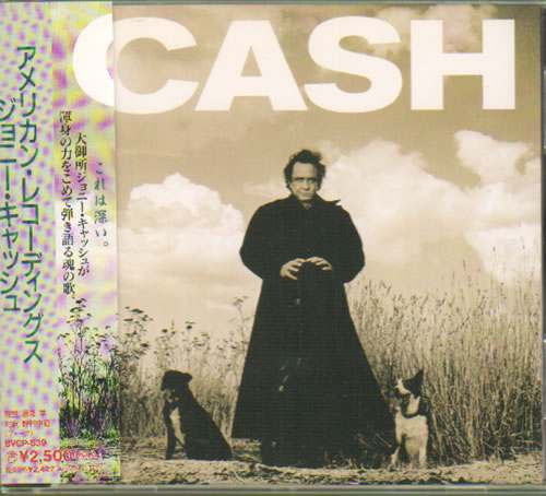 Johnny Cash American Recordings CD album (CDLP) Japanese JCSCDAM159291