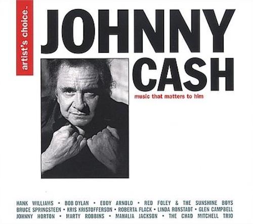 Johnny Cash Artist's Choice CD album (CDLP) US JCSCDAR393752