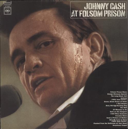 Johnny Cash At Folsom Prison - 180g vinyl LP album (LP record) US JCSLPAT775230