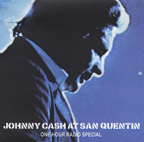 Johnny Cash At San Quentin - One Hour Radio Special CD-R acetate US JCSCRAT383417