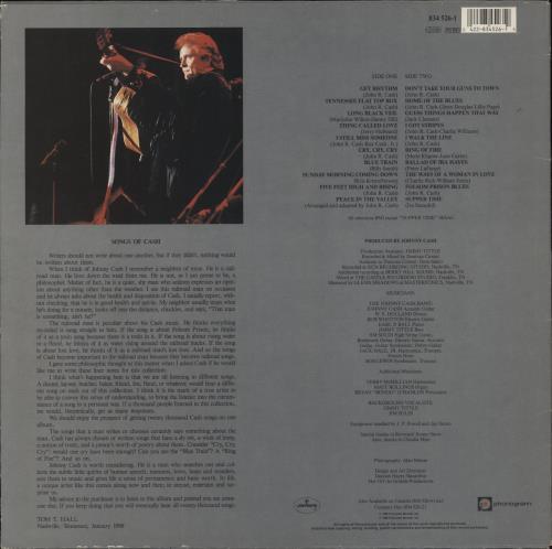 Johnny Cash Classic Cash vinyl LP album (LP record) Dutch JCSLPCL801725