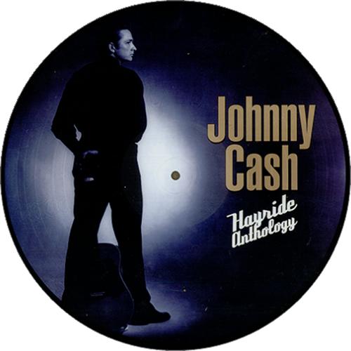 Johnny Cash Hayride Anthology picture disc LP (vinyl picture disc album) US JCSPDHA420660