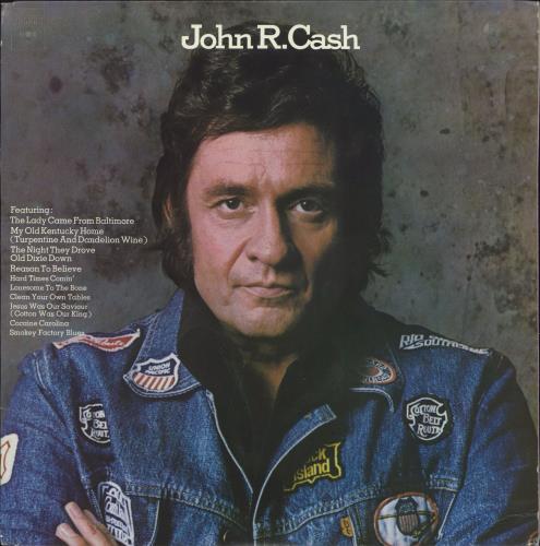 Johnny Cash John R Cash vinyl LP album (LP record) US JCSLPJO831844