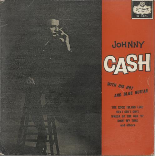 Johnny Cash Johnny Cash - EX vinyl LP album (LP record) UK JCSLPJO851619
