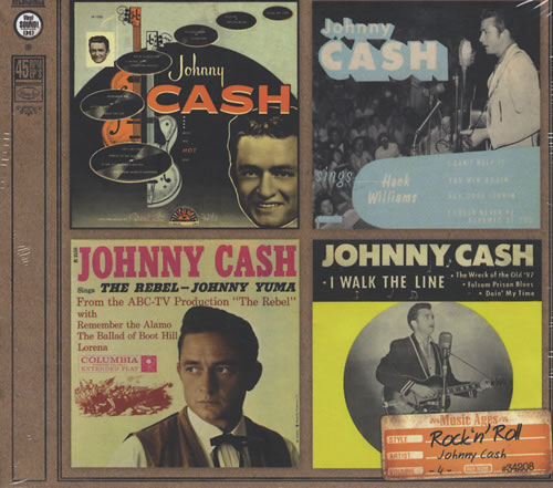 Johnny Cash Johnny Cash CD album (CDLP) Spanish JCSCDJO432347