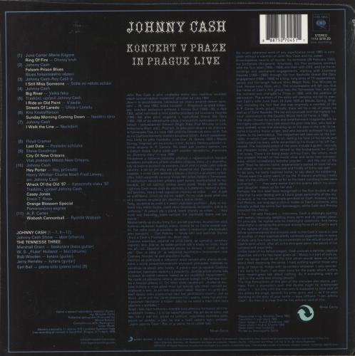 Johnny Cash Koncert V Praze - RSD 2015 - Red Vinyl - Sealed vinyl LP album (LP record) UK JCSLPKO867719