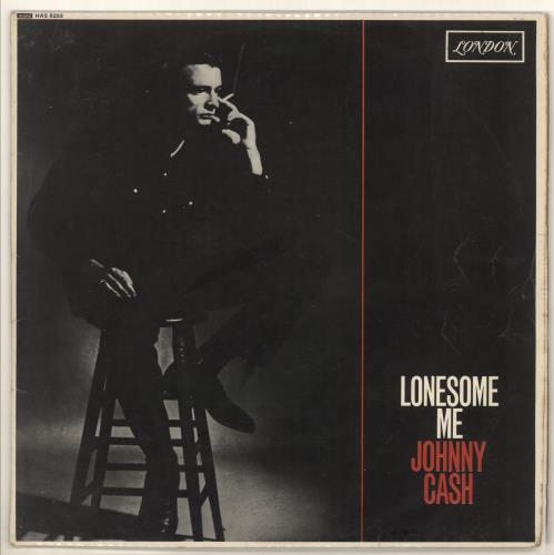 Johnny Cash Lonesome Me vinyl LP album (LP record) UK JCSLPLO340765