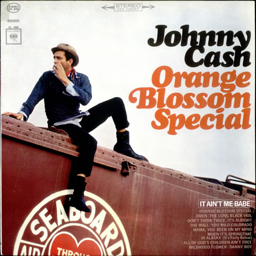 Johnny Cash Orange Blossom Special vinyl LP album (LP record) US JCSLPOR524154