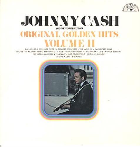 Johnny Cash Original Golden Hits 2-LP vinyl record set (Double LP Album) UK JCS2LOR340742