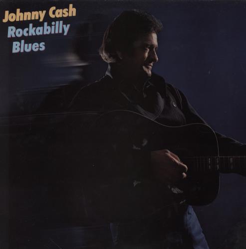 Johnny Cash Rockabilly Blues - Promo Stamped vinyl LP album (LP record) UK JCSLPRO759452