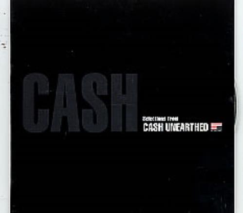 Johnny Cash Selections From Cash Unearthed CD album (CDLP) US JCSCDSE268062