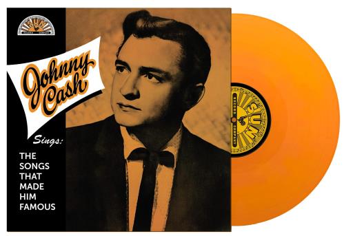 Johnny Cash Sings The Songs That Made Him Famous - Orange Vinyl - Sealed vinyl LP album (LP record) UK JCSLPSI821383