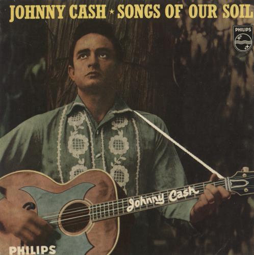 Johnny Cash Songs Of Our Soil 7" vinyl single (7 inch record / 45) UK JCS07SO717161