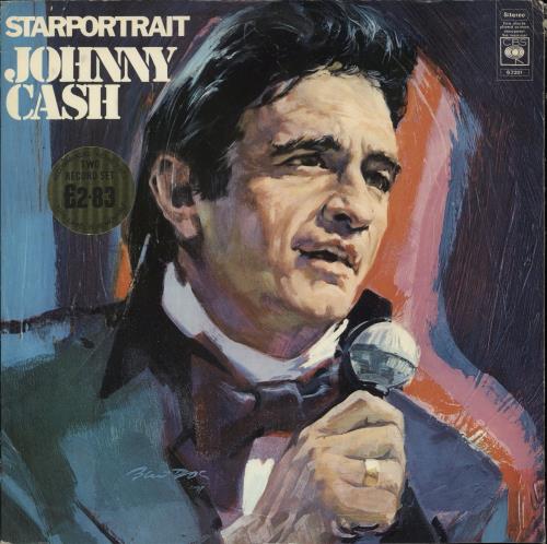 Johnny Cash Starportrait - 1st Issue 2-LP vinyl record set (Double LP Album) UK JCS2LST868248