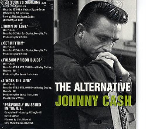 Johnny Cash The Alternative Cash CD single (CD5 / 5") US JCSC5TH239886