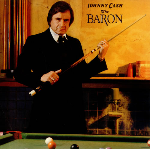 Johnny Cash The Baron vinyl LP album (LP record) UK JCSLPTH457246