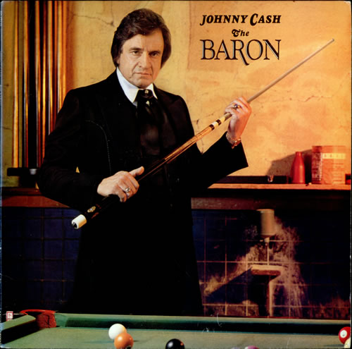 Johnny Cash The Baron vinyl LP album (LP record) US JCSLPTH524108