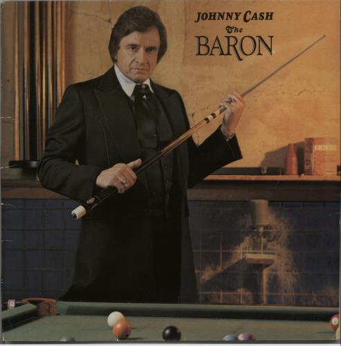 Johnny Cash The Baron vinyl LP album (LP record) US JCSLPTH653520
