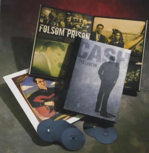 Johnny Cash The Legend - Sealed 6-CD album set UK JCS6CTH335886