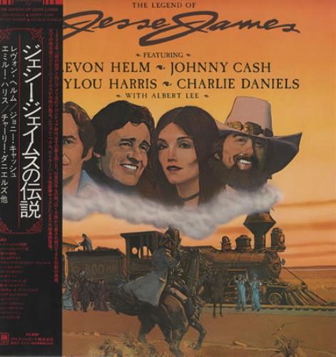 Johnny Cash The Legend Of Jesse James vinyl LP album (LP record) Japanese JCSLPTH376298