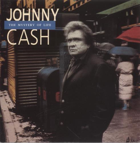 Johnny Cash The Mystery Of Life 7" vinyl single (7 inch record / 45) UK JCS07TH749138