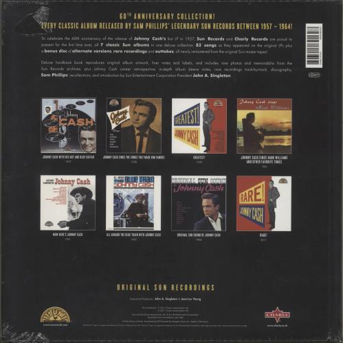 Johnny Cash The Original Sun Albums 1957 - 1964 - Sealed CD Album Box Set UK JCSDXTH876023