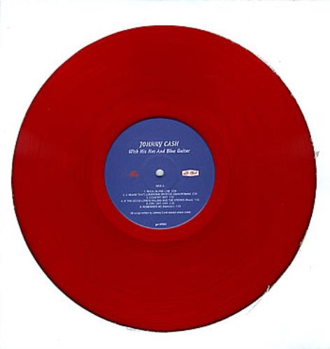 Johnny Cash With His Hot And Blue Guitar vinyl LP album (LP record) Italian JCSLPWI301848