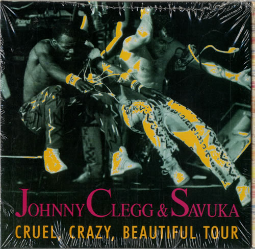 Johnny Clegg Cruel, Crazy, Beautiful Tour CD single (CD5 / 5") US JEGC5CR478166