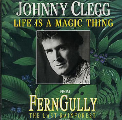Johnny Clegg Life Is A Magic Thing CD single (CD5 / 5") US JEGC5LI327677