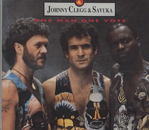 Johnny Clegg One Man One Vote CD single (CD5 / 5") UK JEGC5ON328197