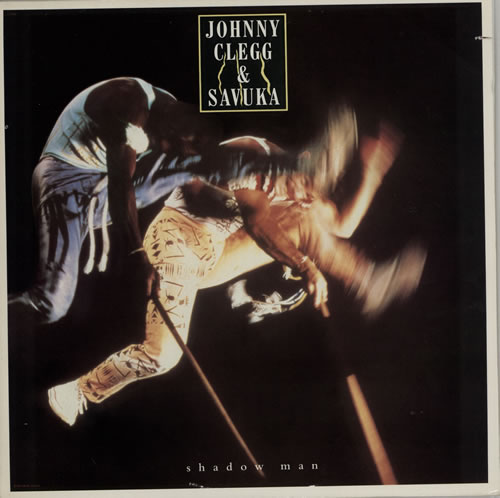 Johnny Clegg Shadow Man vinyl LP album (LP record) US JEGLPSH624946