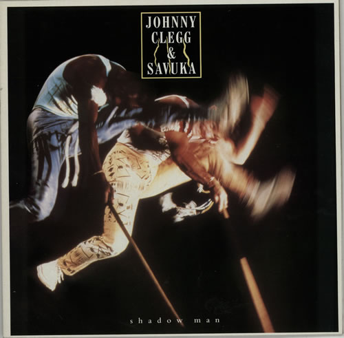 Johnny Clegg Shadow Man vinyl LP album (LP record) French JEGLPSH624947