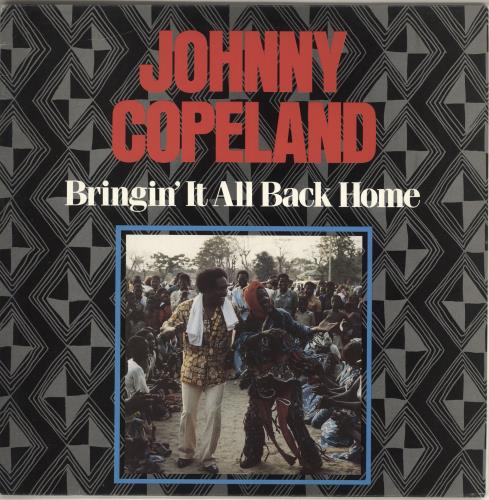 Johnny Copeland Bringin' It All Back Home vinyl LP album (LP record) UK JC-LPBR518037