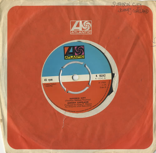 Johnny Copeland Sufferin City 7" vinyl single (7 inch record / 45) UK JC-07SU511978