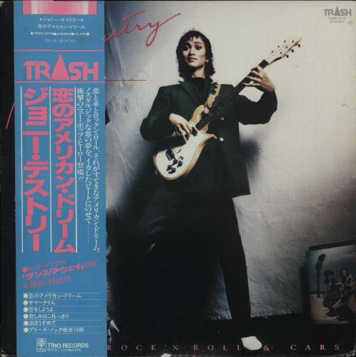 Johnny Destry Girls, Rock 'N Roll & Cars vinyl LP album (LP record) Japanese OX7LPGI670395