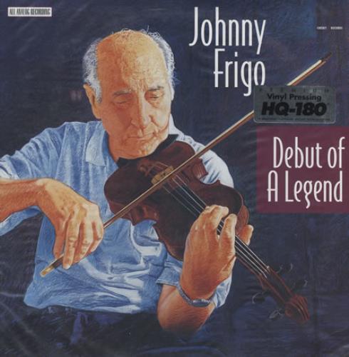Johnny Frigo Debut Of A Legend - 180gm - Sealed vinyl LP album (LP record) US JHFLPDE399261