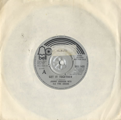 Johnny Goodison Get It Together 7" vinyl single (7 inch record / 45) UK 7JG07GE482818