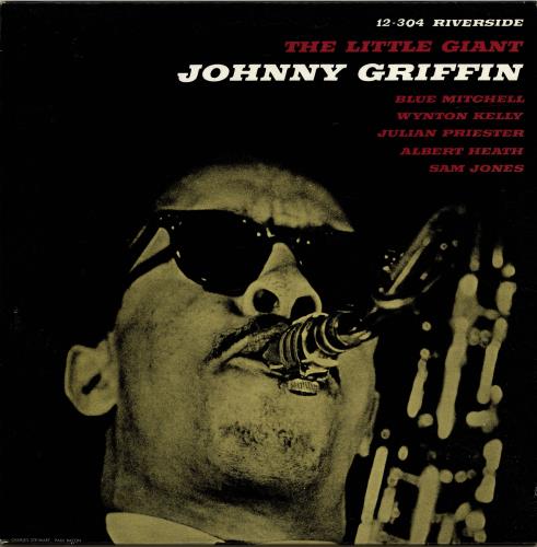 Johnny Griffin The Little Giant vinyl LP album (LP record) French JGFLPTH693732