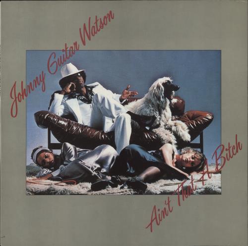 Johnny Guitar Watson Ain't That A Bitch vinyl LP album (LP record) German JGWLPAI858845