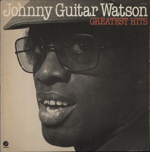 Johnny Guitar Watson Greatest Hits vinyl LP album (LP record) US JGWLPGR839032