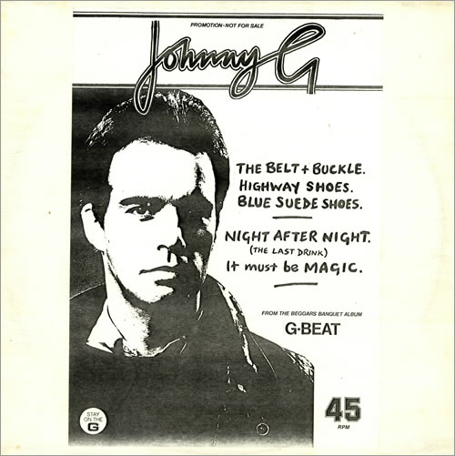 Johnny G G-Beat Sampler 12" vinyl single (12 inch record / Maxi-single) UK JQG12GB496755