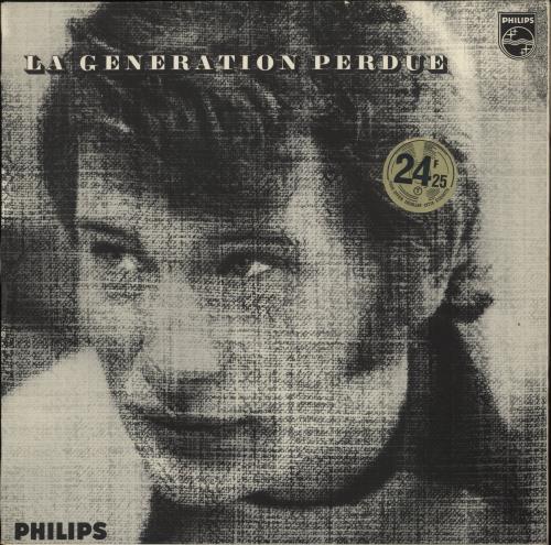 Johnny Hallyday La Generation Perdue vinyl LP album (LP record) French JHDLPLA886113